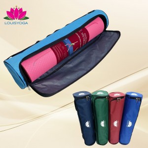 Túi đựng thảm tập Yoga  Gym LOUIS TPE 6mm,8mm chống nước,hai lớp cao cấp,khoá mở hai đầu - Thương hiệu LOUIS YOGA