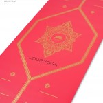 Thảm tập yoga cao su tự nhiên, định tuyến độ bám cao an toàn khi sử dụng - Thương hiệu LOUIS YOGA