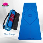 Thảm tập yoga 9mm, chất liệu TPE an toàn khi sử dụng độ bền cao - Thương hiệu LOUIS YOGA